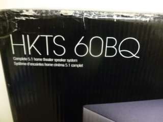   Kardon HKTS60 Complete 5.1 Home Theater Speaker System (Black)  