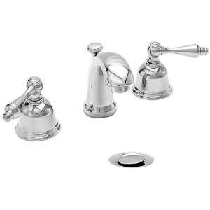   Chrome Bathroom Sink Faucet w/Belled Handles: Home Improvement