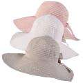 Hailey Jeans Co. Womens Ribbon Accent Wide Brim Sunhat 
