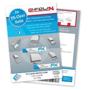  2 x atFoliX FX Clear Invisible screen protector for Cowon N3 