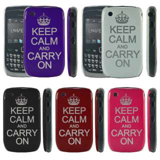   And Carry On   For BlackBerry Curve 8520/9300/3G Case Cover  
