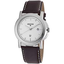 Hector H France Mens Fashion Round Case Watch  Overstock