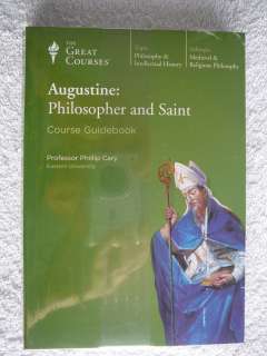   Great Course AUGUSTINE  PHILOSOPHER and SAINT CDs Brand New  