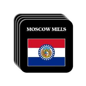  US State Flag   MOSCOW MILLS, Missouri (MO) Set of 4 Mini 
