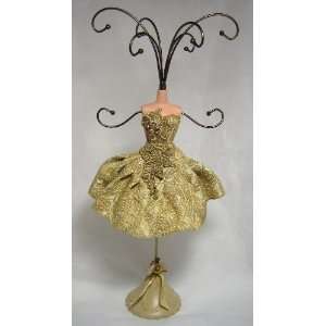  Victorian Ballerina in Brown Dress Jewelry Holder 