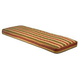 Outdoor 60 Bench Cushion with Sunbrella Fabric   Stripes   