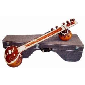  Fancy Pro Sitar from RKS, Double Toomba Musical 
