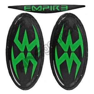  Empire Events Mask Logo Set & Retainers   Green Sports 