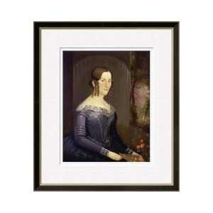 Portrait Of A Lady Framed Giclee Print 