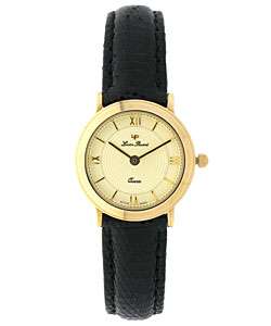 Lucien Piccard Executive 14k Yellow Gold Watch  Overstock
