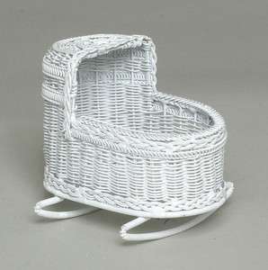   house MINI BABY WIRE CRADLE CRIB BED FURNITURE mayflower 1.12 scale