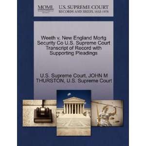  Weeth v. New England Mortg Security Co U.S. Supreme Court 