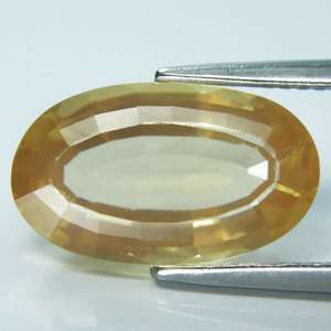 88ct Natural Yellow Andesine Loose Gemstone  