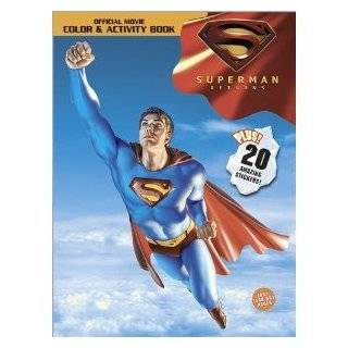  Superman Cardstock Scrapbook Stickers: Arts, Crafts 