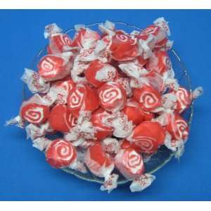 Red Licorice Swirl Flavored Taffy Town Salt Water Taffy 2 Pounds 