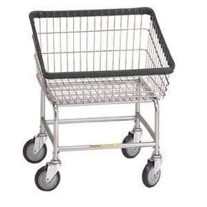  Front Load Laundry Cart, basket color Almond Health 