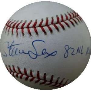  Steve Sax autographed Official Major League Baseball 