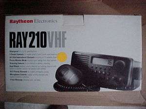 RAYMARINE VHF RAY 210 MARINE RADIO NEW 023193567983  