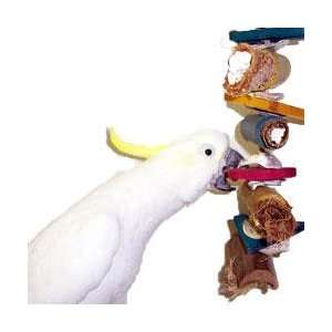  Planet Pleasures Vege Leather Cigar Bird Toy: Pet Supplies