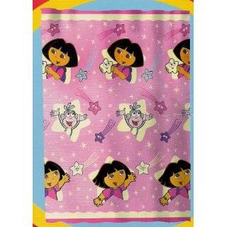 Dora the Explorer Fabric Shower Curtain:  Home & Kitchen
