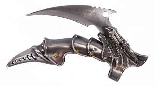 Dragon Head Claw Iron Reaver Knife Armor Finger Blade  