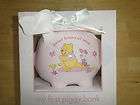   newborn nursery gift ceramic LARGE piggy bank Pooh Piglet Disney NIB