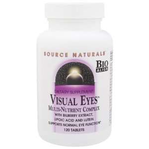  Source Naturals   Visual Eyes, 120 tablets Health 
