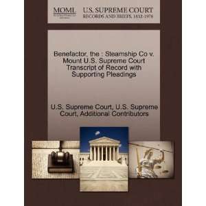  Benefactor, the Steamship Co v. Mount U.S. Supreme Court 