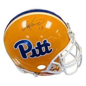   Autographed / Signed University of Pittsburgh Authentic Helmet (JSA