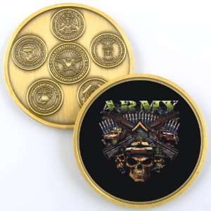 ARMY RANK E 2 PRIVATE PHOTO CHALLENGE COIN YP353