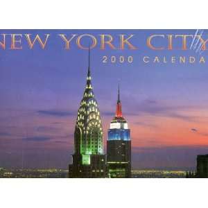  2000 NEW YORK CITY CALENDAR with Photographs by Jon Ortner 
