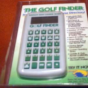  The Golf Finder Electronic Golf Course Directory Ultradata 
