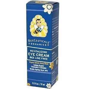  Eye Cream, Bee Line Free By Beeceuticals Organics   .5 Oz 