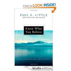   Believe Paul E. Little, James F. Nyquist  Kindle Store