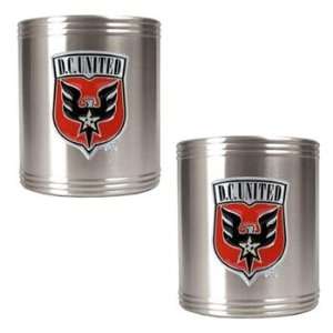 United MLS 2Pc Stainless Steel Can Holder Set  Sports 