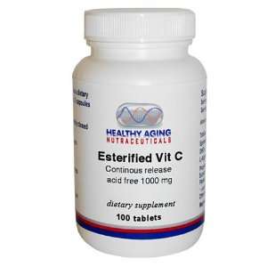   Esterified Vit C Continous Release Acid Free 1000 Mg 100 Tablets