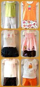 Gymboree NWT Girls Multiple Lines and Sizes Outfits  