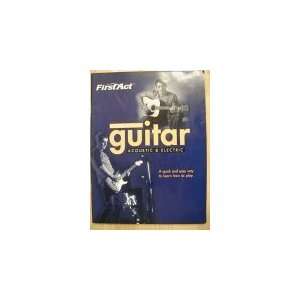  Learn & Play Guitar Acoustic & Electric: First Act: Books