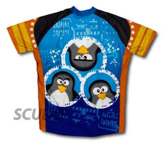 Curious Penguins Cycling Jerseys All sizes Bike  