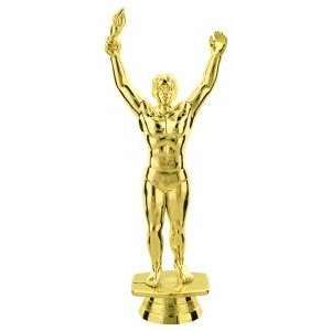  Gold 6 Male Victory Figure Trophy 
