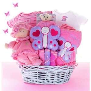  Baby Butterfly Kisses Gift Basket Baby