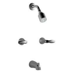   Bath And Shower Faucet Trim With Lever Handles, Valve Not Included