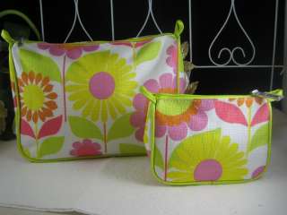 NEWest    1 set / 2 pc CLINIQUE Cosmetic bag for Spring  