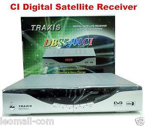 Traxis DBS 5400 CI / C & Ku Band CI Digital Satellite Receiver MPEG2 