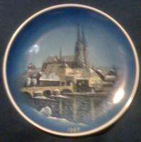 1967 Rosenthal Collector Plate Christmas in Regensburg  