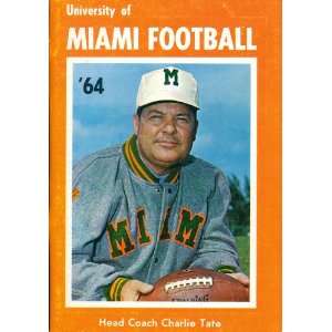    1964 Miami Hurricanes Football Media Guide 