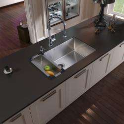   Steel Undermount Kitchen Sink Faucet Combo Set  Overstock