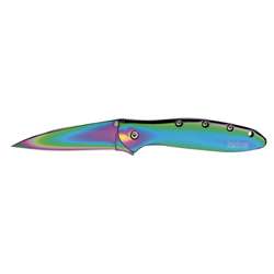 Kershaw Ken Onion Rainbow Leek Knife  