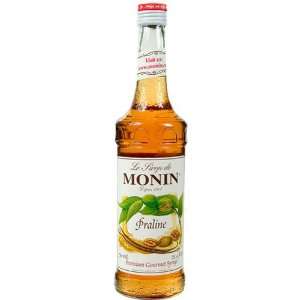 Monin M AR064A 12 750 ml Praline Syrup  Grocery & Gourmet 