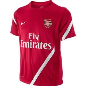  Arsenal Boys Red Training Top 2011 12